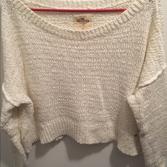 Off white Hollister sweater - Picture 1 of 1